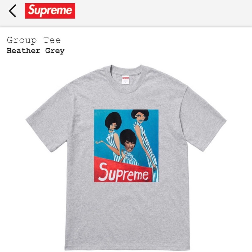 Supreme Supremes Group Tee T-shirt